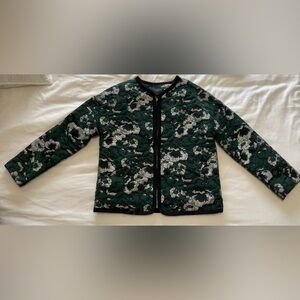 FRNCH Paris Quilted Jacquard Jacket Size XS